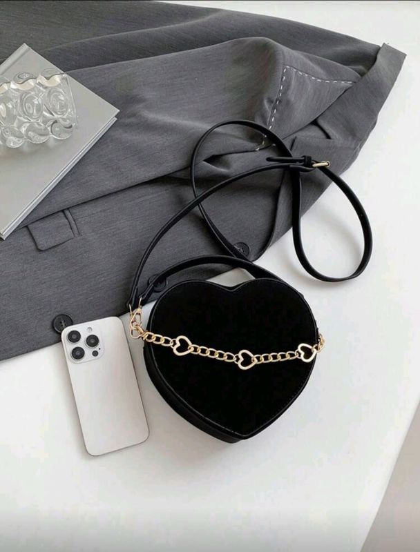 Hjerte formet håndveske