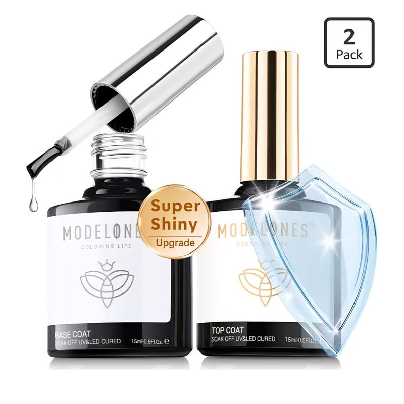 Modelones Top og base coat