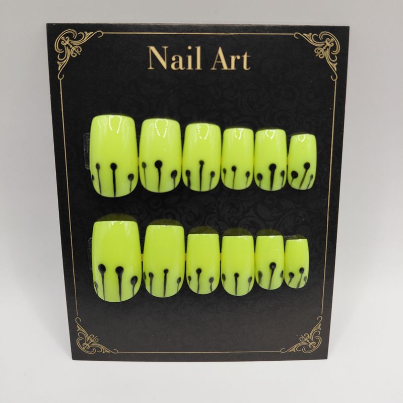 Artistiske Press-On Negler 